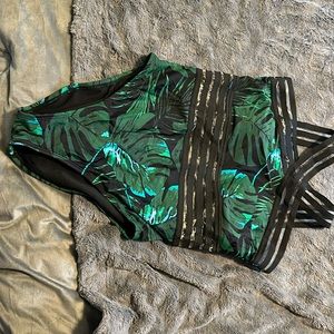 New tropical one piece with tags